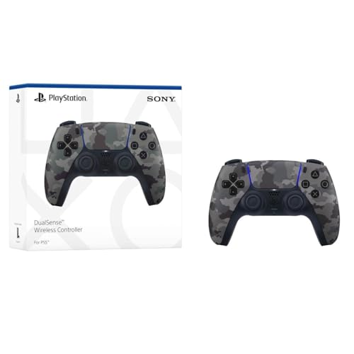 PlayStation DualSense Wireless Controller – Gray Camouflage