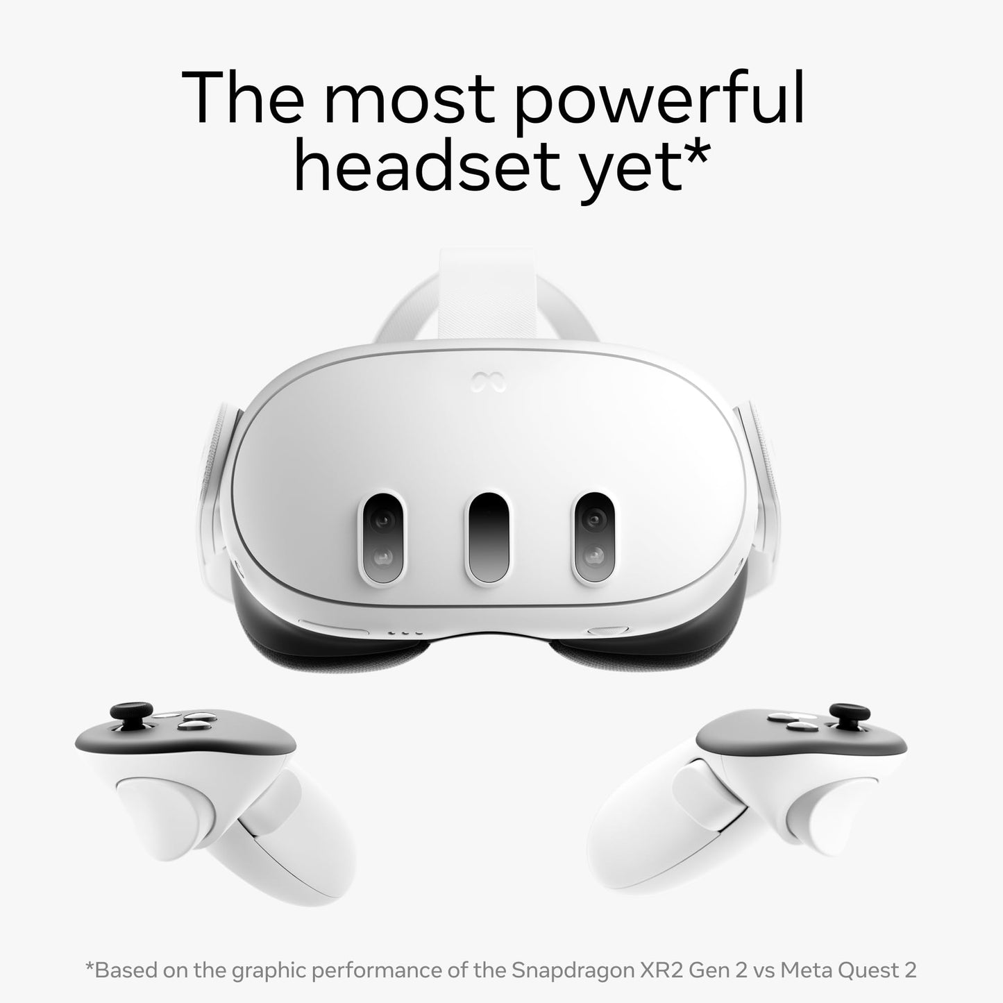 Meta Quest 3 128GB— Breakthrough Mixed Reality Headset — Powerful Performance