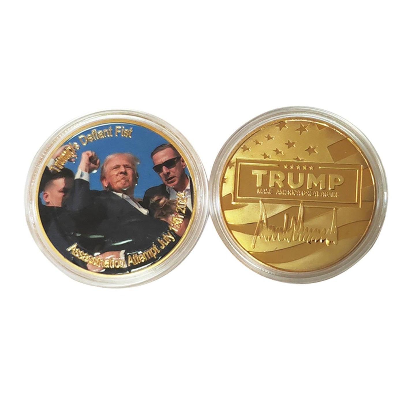 Donald-Trumps Coin 2024 Gold Coin Collection