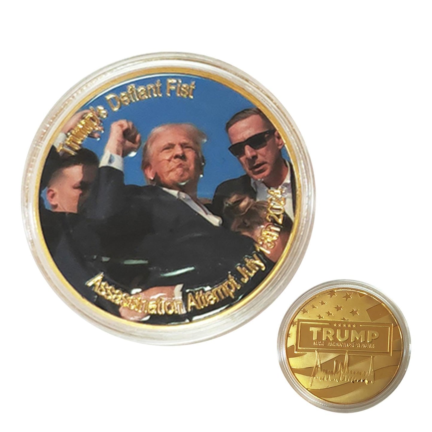 Donald-Trumps Coin 2024 Gold Coin Collection